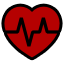 electrocardiogram-red